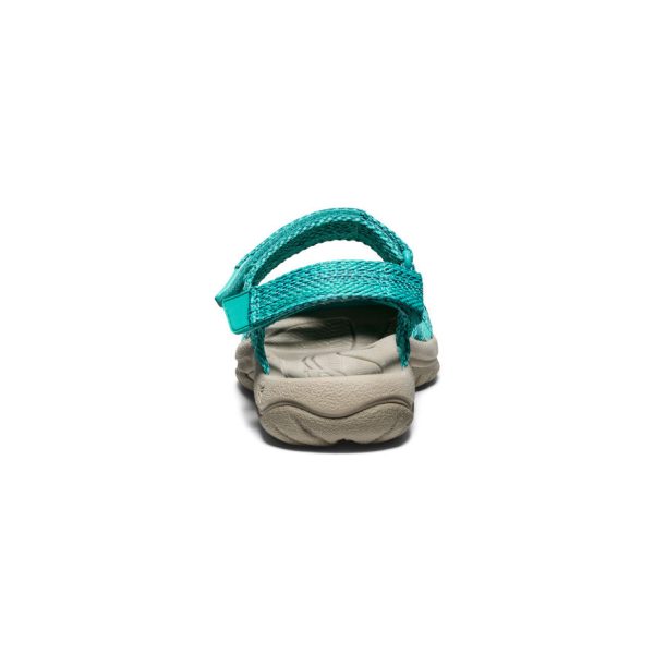 Women's Bali Strap Sandal | Bright Aqua