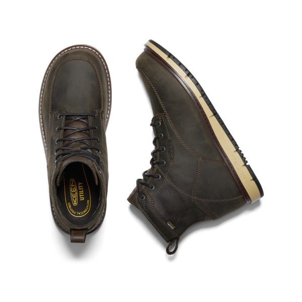 Men's San Jose 6 Waterproof Boot (Soft Toe)  |  Cascade Brown