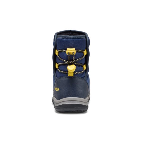 Little Kids' Puffrider Waterproof Winter Boot  |  Naval Academy/Mango Mint