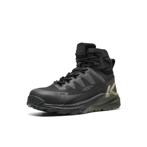 Men's Targhee Blur Waterproof Work Boot (Carbon Toe)  |  Forest Night/Black