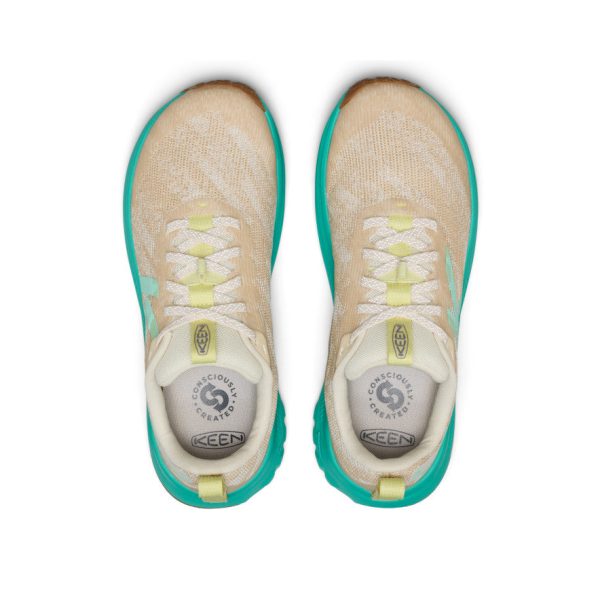 Women's Roam Trail Running Shoe  |  Birch/Cabbage