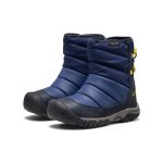 Big Kids' Puffrider Waterproof Winter Boot | Naval Academy/Mango Mint