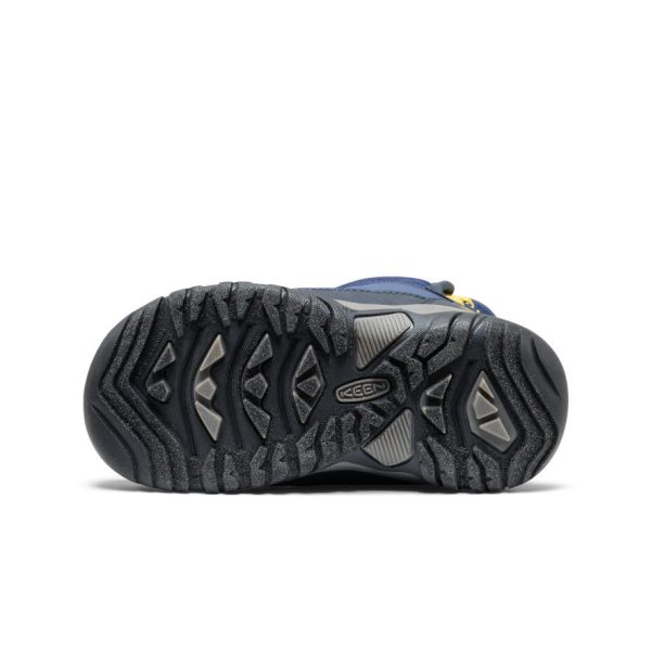 Little Kids' Puffrider Waterproof Winter Boot  |  Naval Academy/Mango Mint