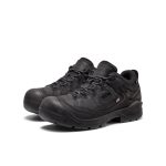 Men's Targhee IV Waterproof Work Shoe (Soft Toe) | Black/Black