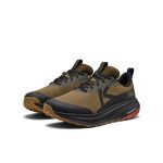 Men's Roam Waterproof Trail Running Shoe  |  Dark Olive/Burnt Brick