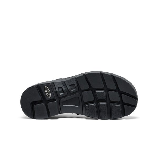 All Gender UNEEK PLT Mary Jane Sneaker | Black Smooth Lea