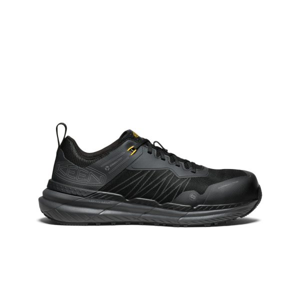 Men's Speedworks Work Sneaker (Carbon Toe) | Black/Steel Grey