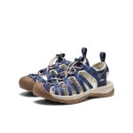 Women's Whisper  |  Navy Print