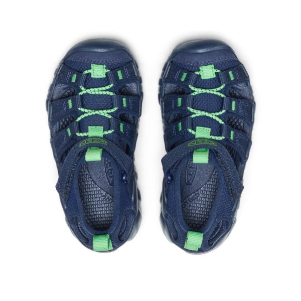Little Kids' Hyperport H2 Sandal  |  Naval Academy/Vibrant Green