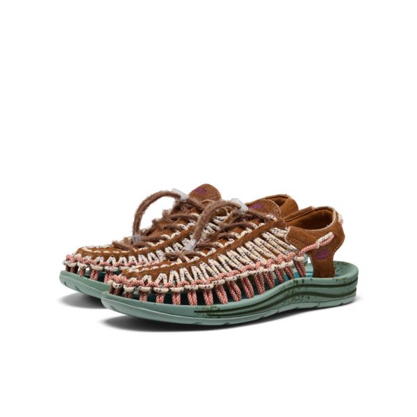 All Gender UNEEK Leather Sneaker | Terrain Roasted Pecan