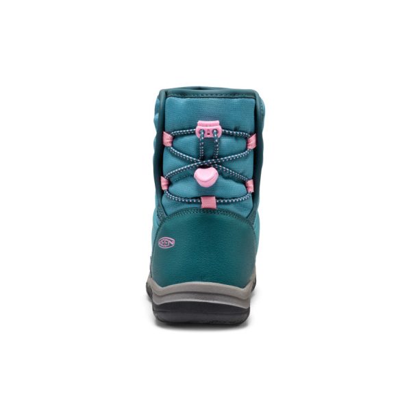 Big Kids' Puffrider Waterproof Winter Boot  |  Brittany Blue/Cashmere Rose