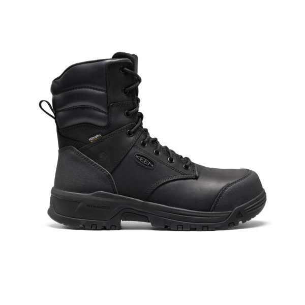 Men's CSA Evanston+ 8 Waterproof Boot (Carbon Toe)  |  Black/Black