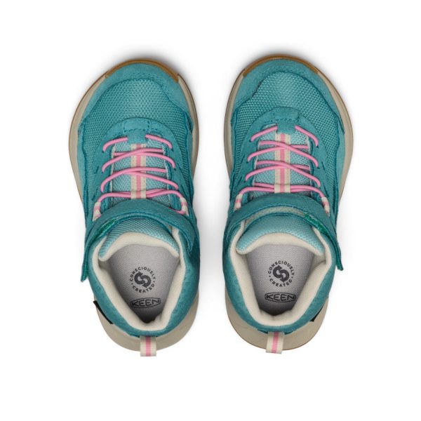 Little Kids' Hightrail Waterproof Hiking Boot  |  Brittany Blue/Cashmere Rose
