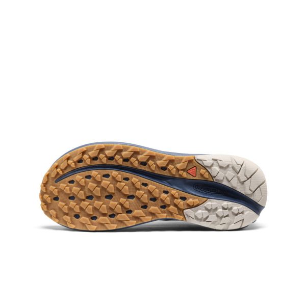 Women's Roam Waterproof Trail Running Shoe  |  Huckleberry/Ballad Blue