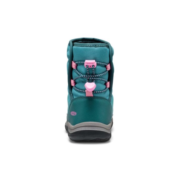 Little Kids' Puffrider Waterproof Winter Boot  |  Brittany Blue/Cashmere Rose