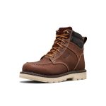 Men's Cincinnati 6 Waterproof 90?? Heel Boot (Soft Toe) | Tuscan Red/Sandshell