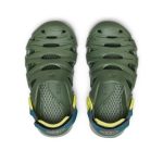 Little Kids' HyperFLT Clog | Bronze Green/Orange Peel