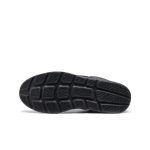 Men's KM2 Leather Jogger  |  Black/Black