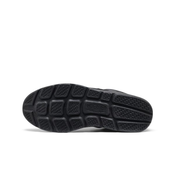 Men's KM2 Leather Jogger  |  Black/Black
