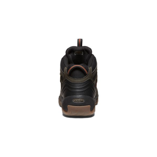 Men's Headout Waterproof Hiking Boot | Black Olive/Fossil Orange
