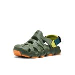 Little Kids' HyperFLT Clog | Bronze Green/Orange Peel
