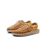 All Gender UNEEK Leather Sneaker  |  Oak Buff/Plaza Taupe