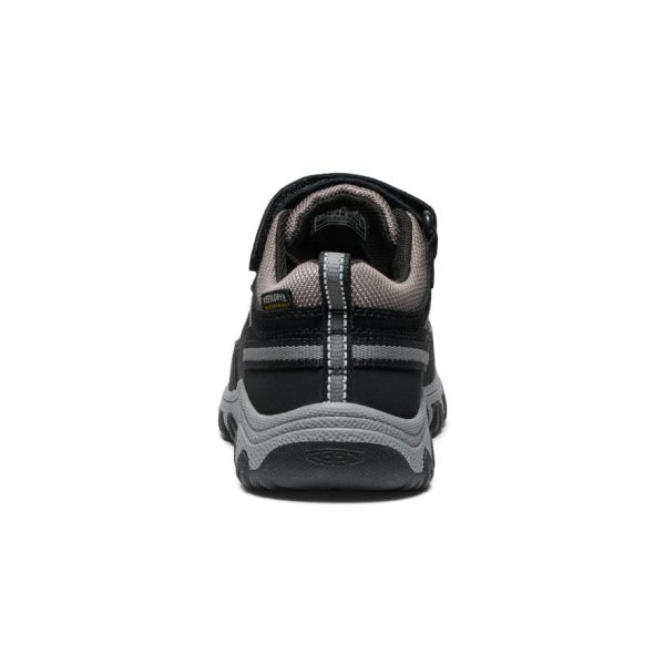 Little Kids' Targhee IV Waterproof Hiking Shoe  |  Black/Steel Grey