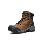Men's Evanston 6 Waterproof Boot (Soft Toe) | Bison/Black