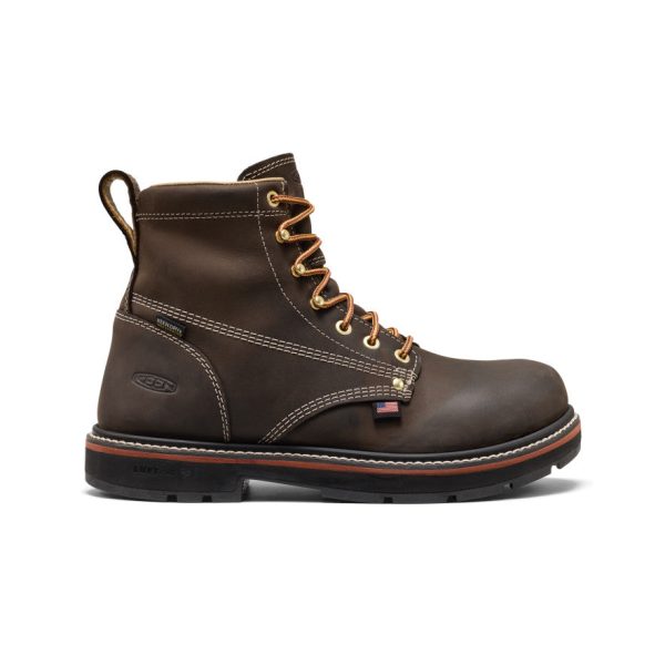 Men's Liberty 6 Waterproof 90?? Heel Boot (Carbon Toe) | Coffee Bean/Black