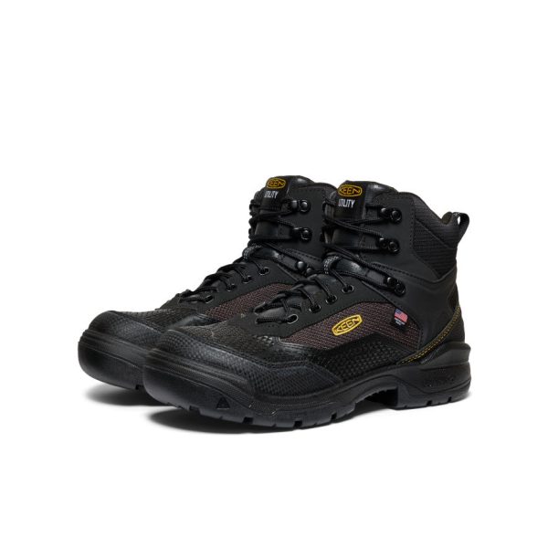 Men's Stronglite Waterproof Boot (Carbon Toe)  |  Black/Black