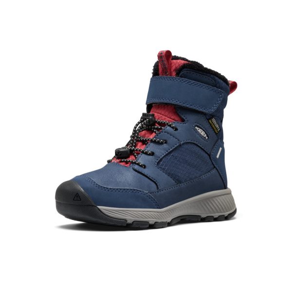 Little Kids' Skua Waterproof Winter Boot  |  Naval Academy/Garnet