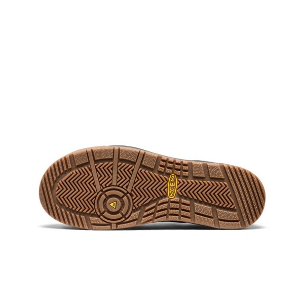 Men's Gibson Slip-On Work Shoe (Carbon Toe)  |  Black/Gum