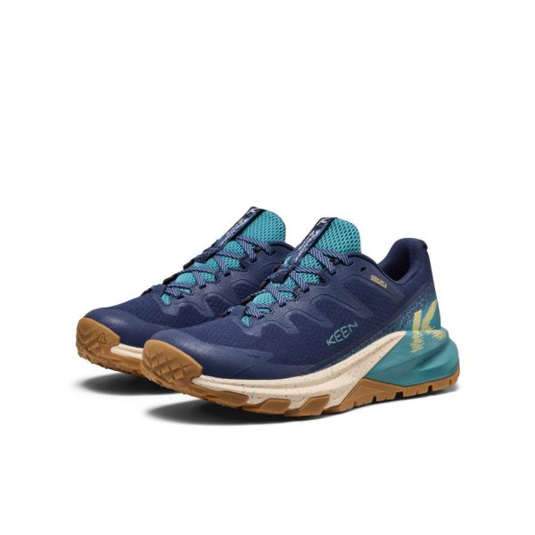 Women's Targhee Apex Waterproof Hiking Shoe  |  Naval Academy/Brittany Blue