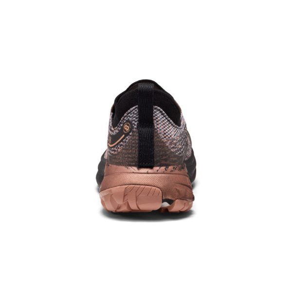 Women's Seek Trail Running Shoe | Black/Rose Gold