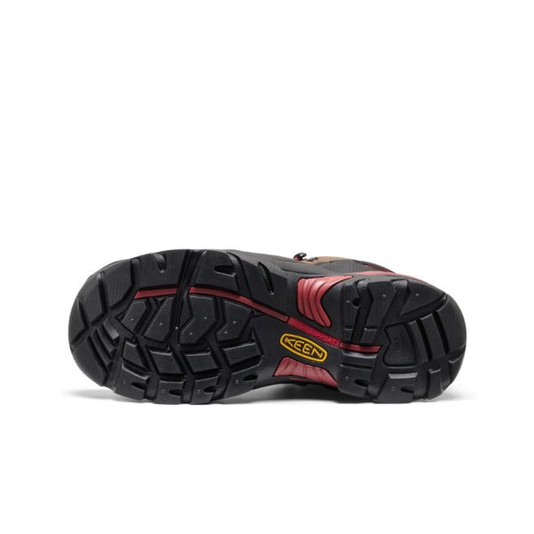 Men's Pittsburgh Energy 6 Waterproof Boot (Carbon Toe) | Bison/Black