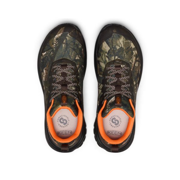 Men's Roam Trail Running Shoe | Camo/Safety Orange