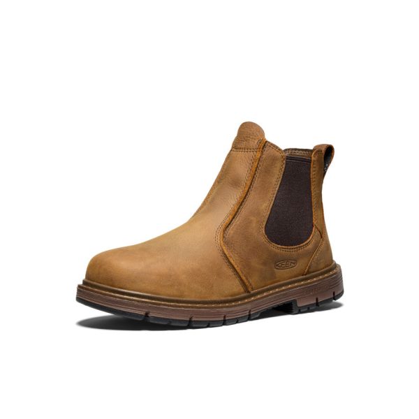 Men's San Jose Chelsea 90° Heel Boot (Soft Toe)  |  Belgian/Gum