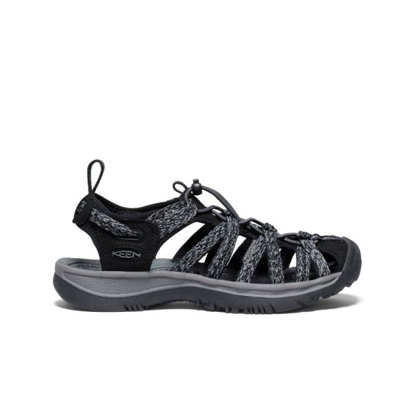 Women's Whisper  |  Black/Steel Grey