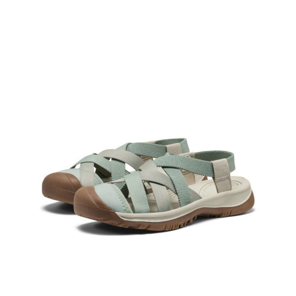 Women's Whisper Lattice Sandal  |  Lily Pad/Plaza Taupe