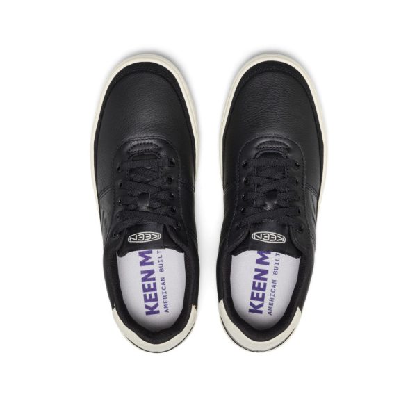 Men's KM4 Leather Sneaker  |  Black/Birch