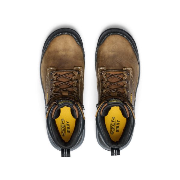 Men's Evanston 6 Waterproof Boot INT MET (Carbon Toe) | Bison/Black