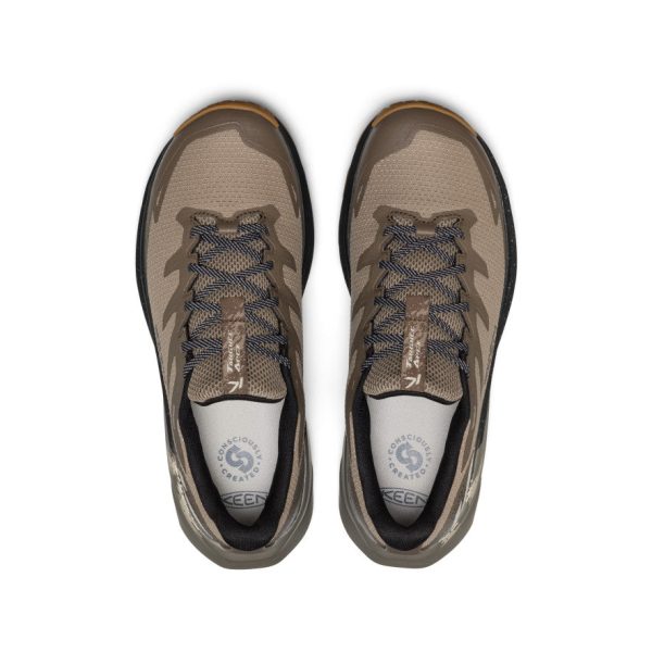 Men's Targhee Apex Wide Waterproof Hiking Shoe | Brindle/Canteen