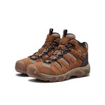 Men's Koven Waterproof Hiking Boot | Bison/Mars Red