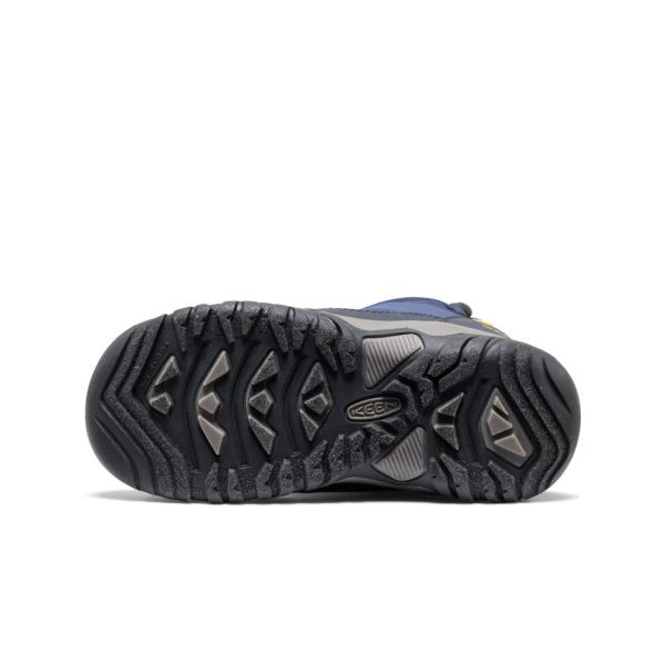 Big Kids' Puffrider Waterproof Winter Boot | Naval Academy/Mango Mint
