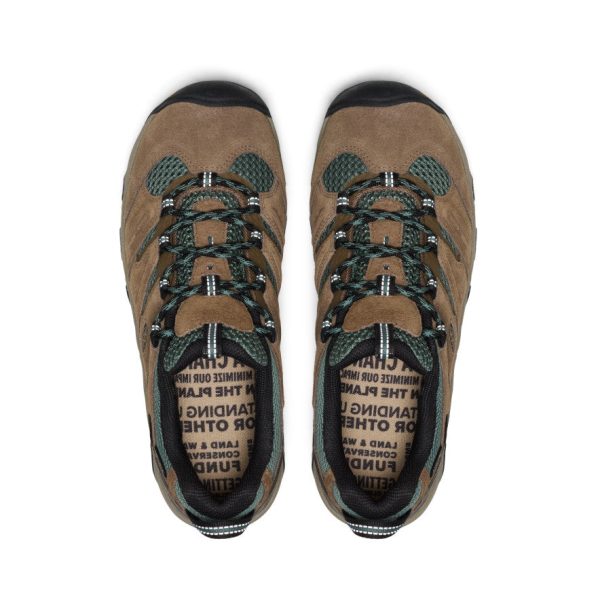 Women's Headout Waterproof Hiking Shoe | Shitake/Dark Forest