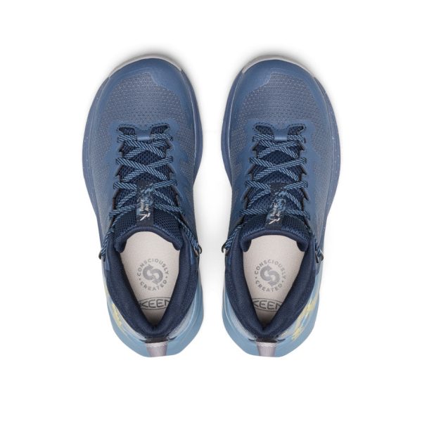 Women's Targhee Apex Waterproof Hiking Boot  |  Vintage Indigo/Lemon Grass