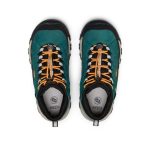 Big Kids' Targhee IV Waterproof Hiking Boot  |  Mediterranea/Flame Orange