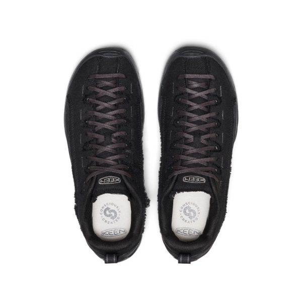 Men's Jasper Split Sneaker  |  Black/Black