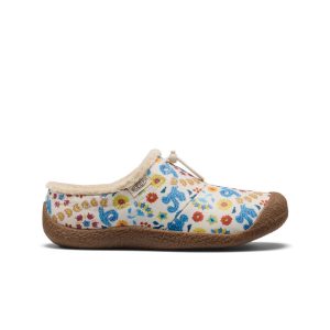 Women's Howser III Slide  |  Emb Flower/Birch