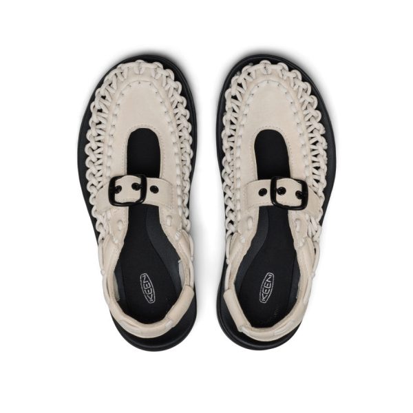 All Gender UNEEK PLT Mary Jane Sneaker  |  Birch Smooth Lea